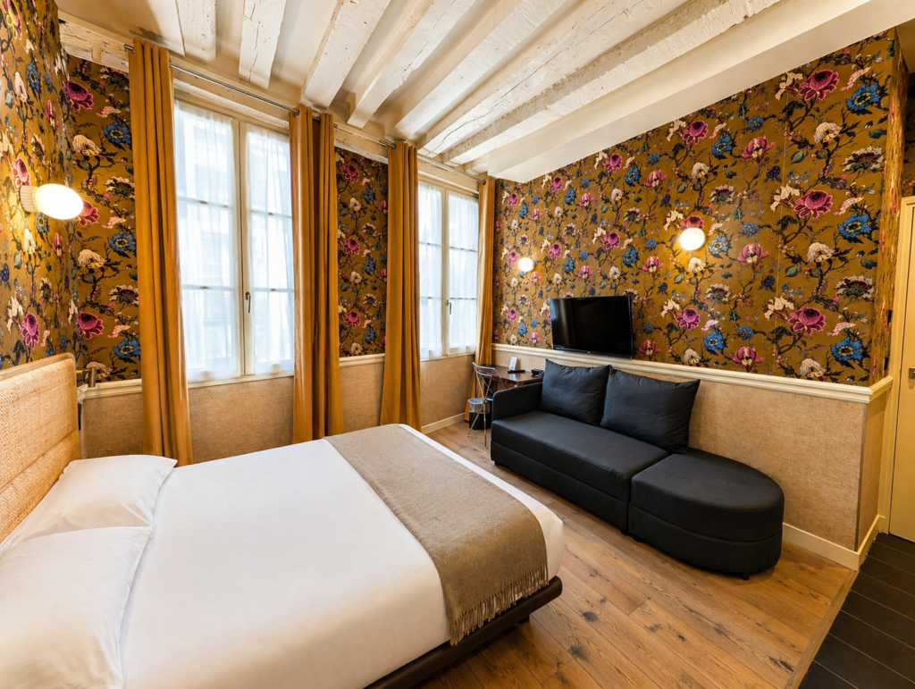 Zimmer 34 Deluxe room hotel de notre dame 11