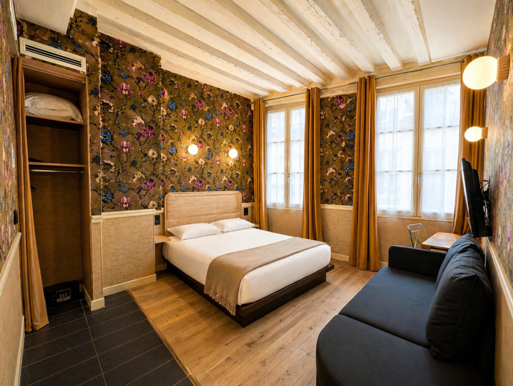 Zimmer 29 Deluxe room hotel de notre dame 9